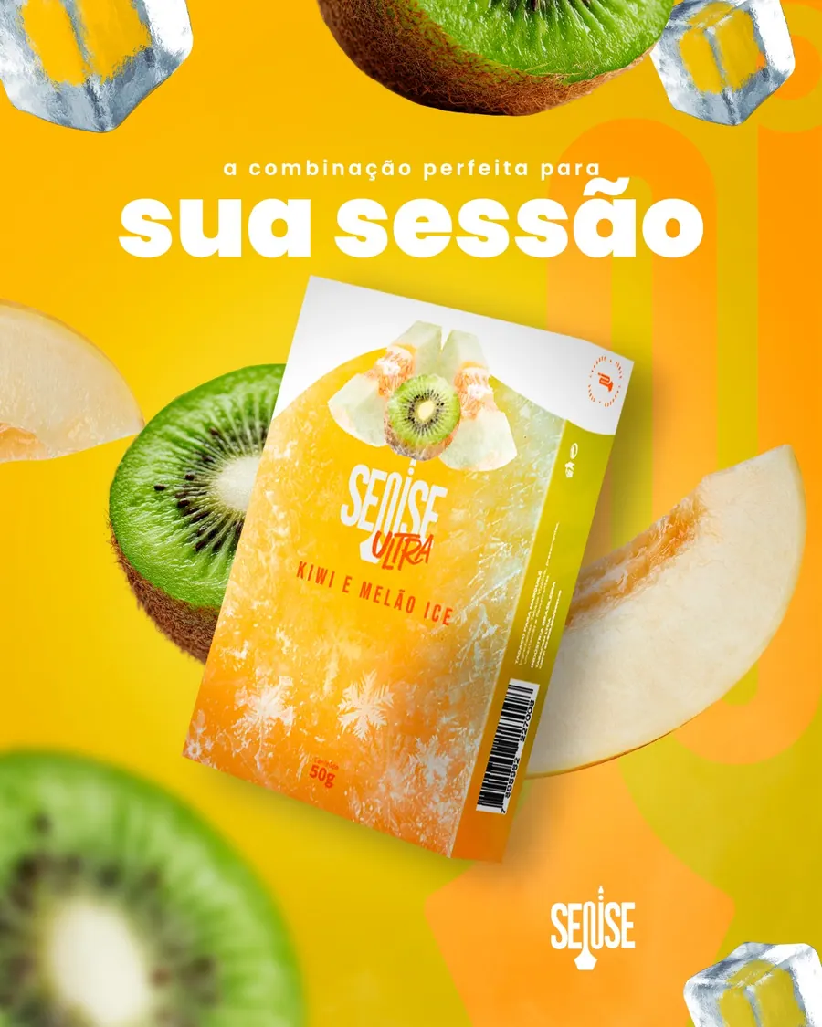 Sense Melão & Kiwi Ice